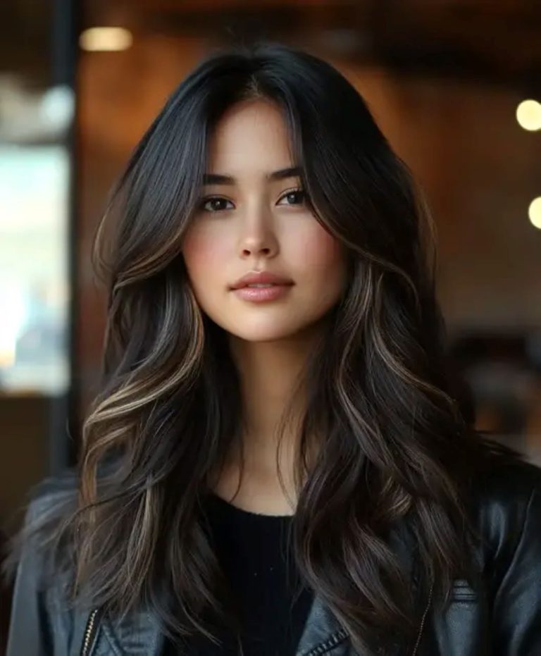 Black Hair Sun Kissed Ombre