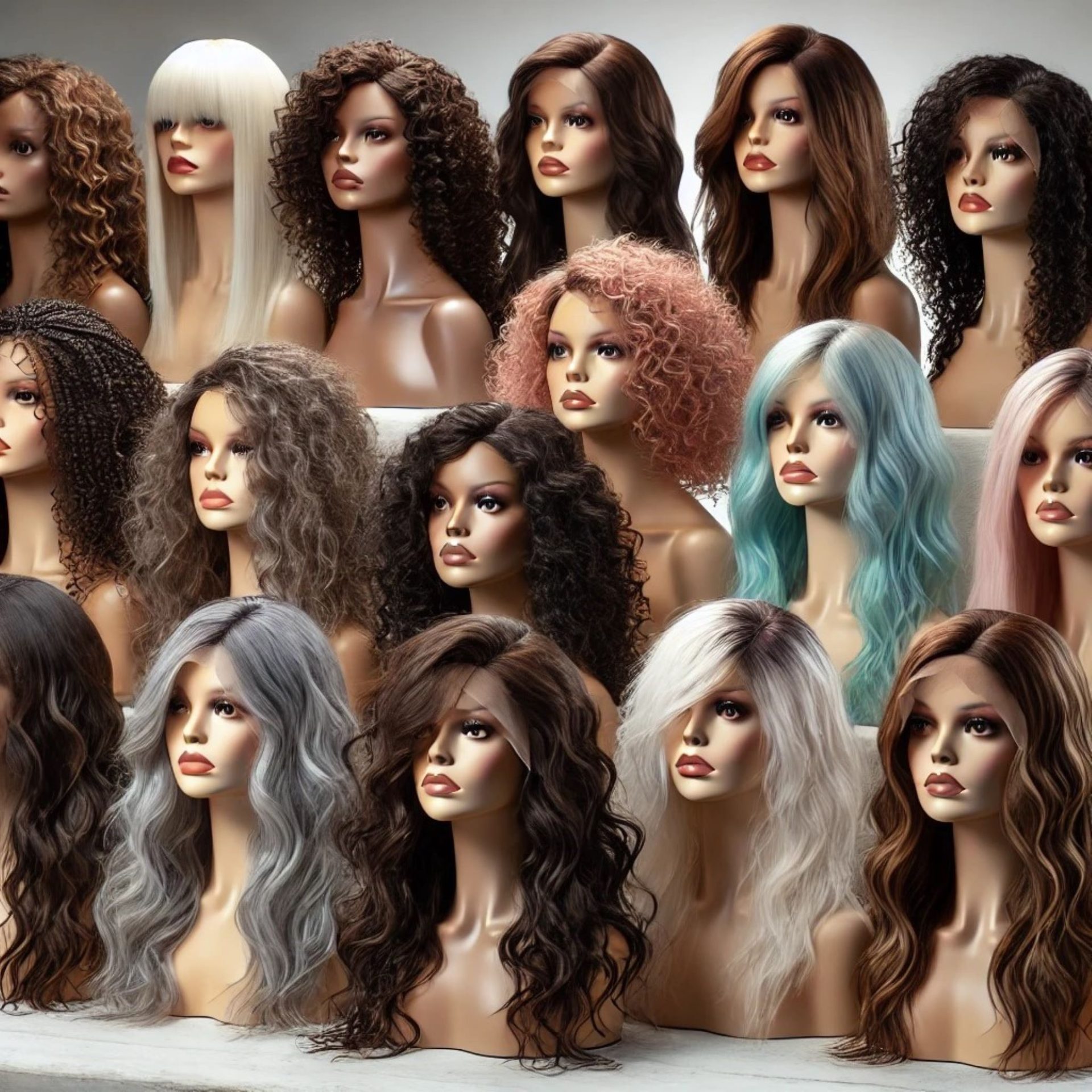 the different types of wigs 